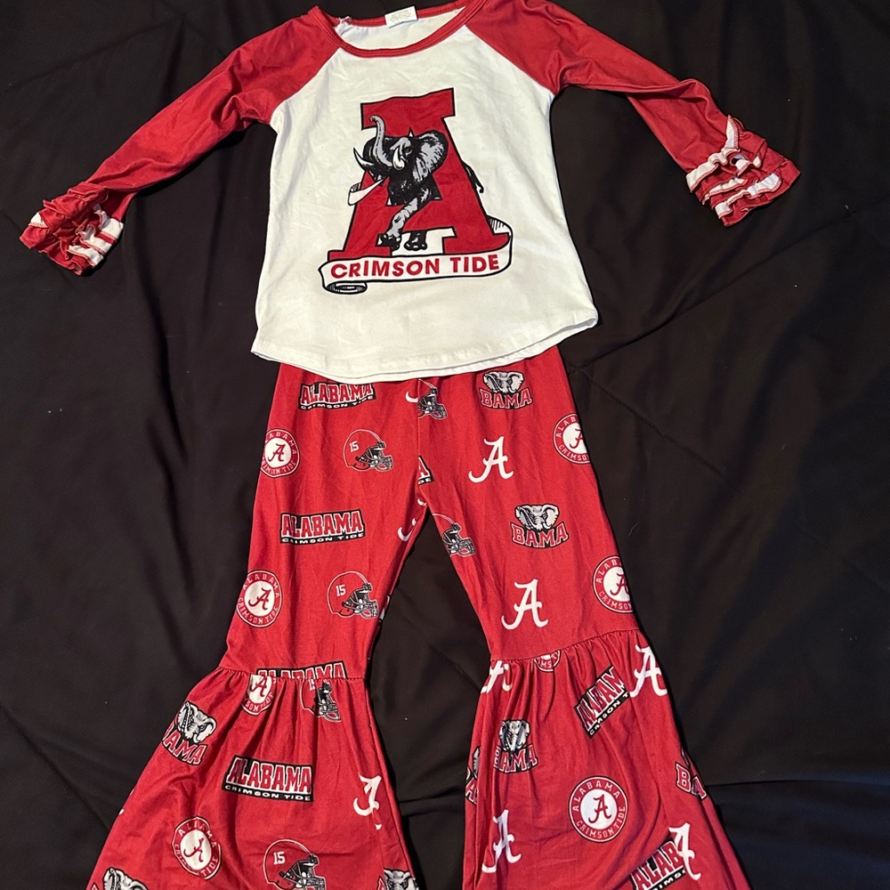 Alabama bell bottom outfit 2T